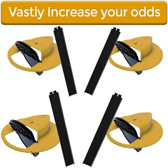 Flip N Slide Bucket Lid Mouse Trap