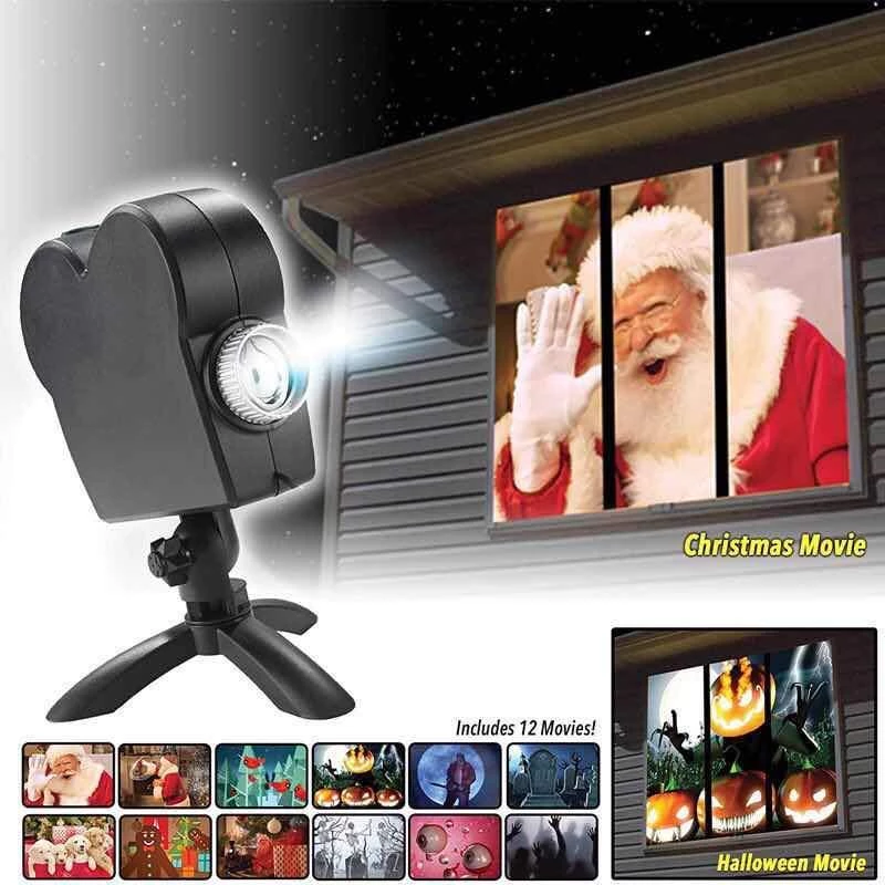 Digital Decor Projector for Halloween and Christmas