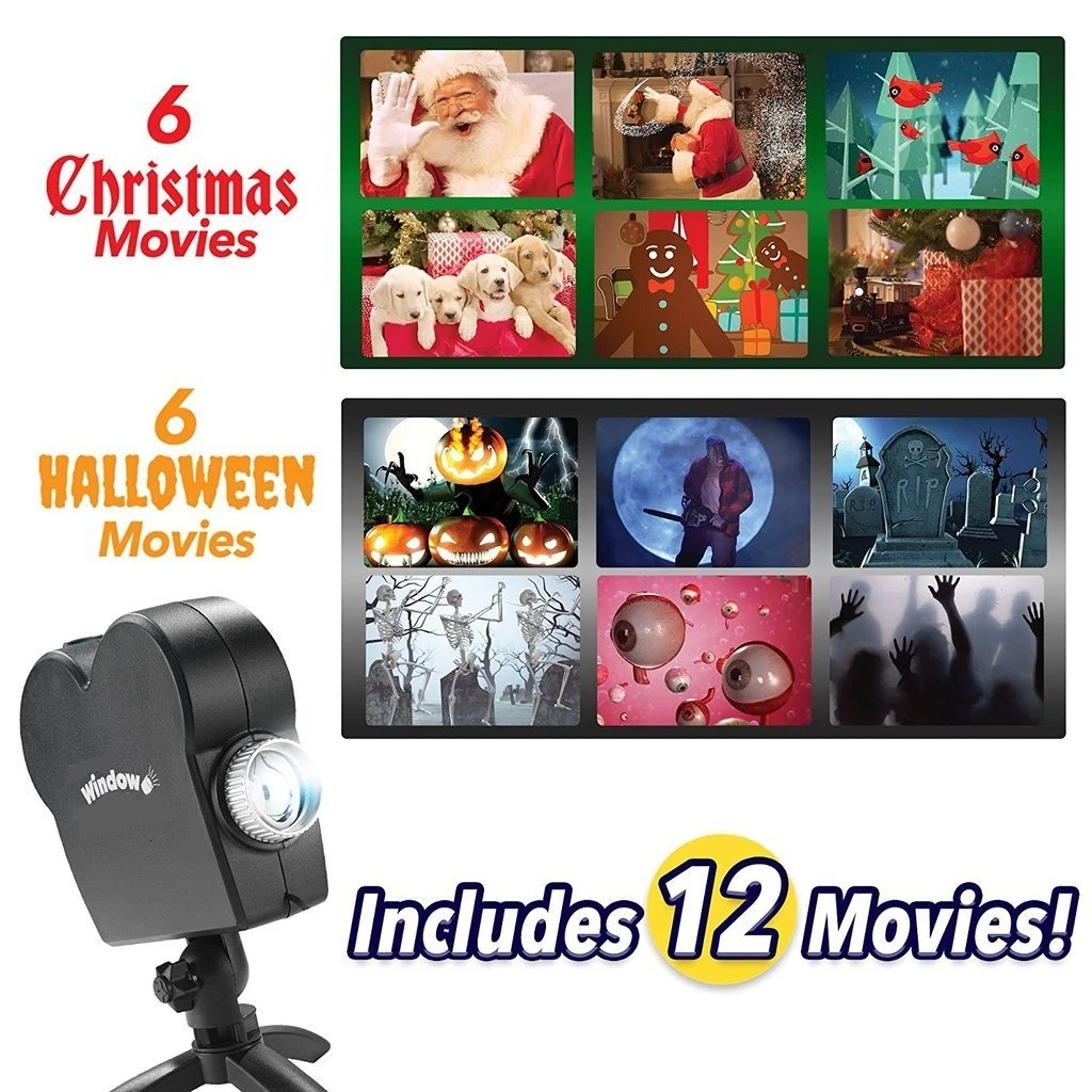Digital Decor Projector for Halloween and Christmas