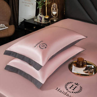 The cold feeling - Ice silk bed sheet 🎁 Summer Promotion - Free pillowcase & 50% OFF 🎁