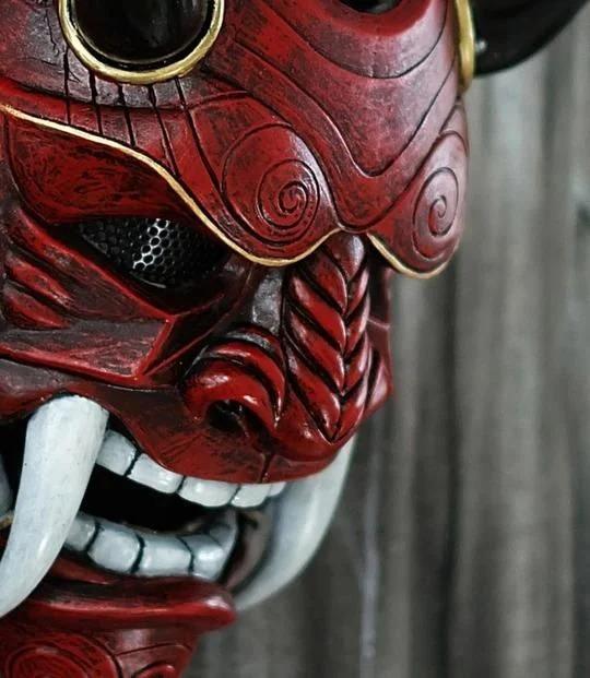JAPANESE SAMURAI ASSASSIN MASK