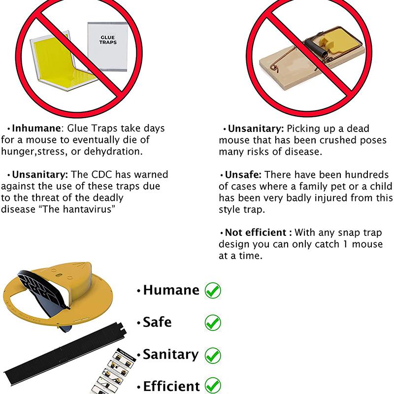 (Buy 2 Free Shipping)Flip N Slide Bucket Lid Mouse Trap