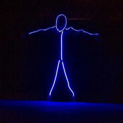 RGB COLOR LIGHT UP LED STICK FIGURE KIT