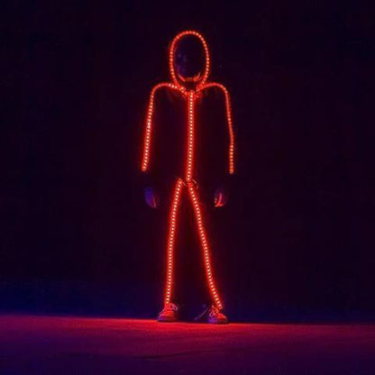 RGB COLOR LIGHT UP LED STICK FIGURE KIT