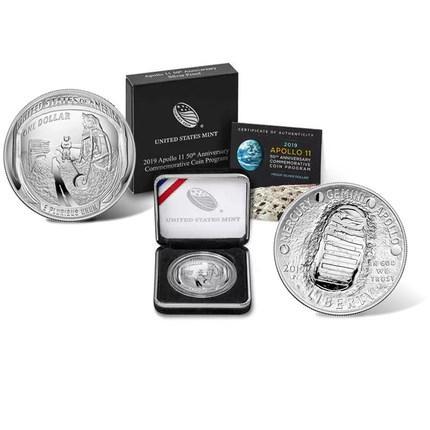 (HOT SALE!!!)Pure Silver Coin - 50th Anniversary of the Apollo 11 Moon Landing