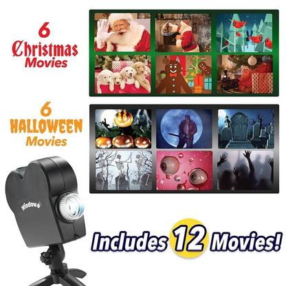 Digital Decor Projector for Halloween and Christmas