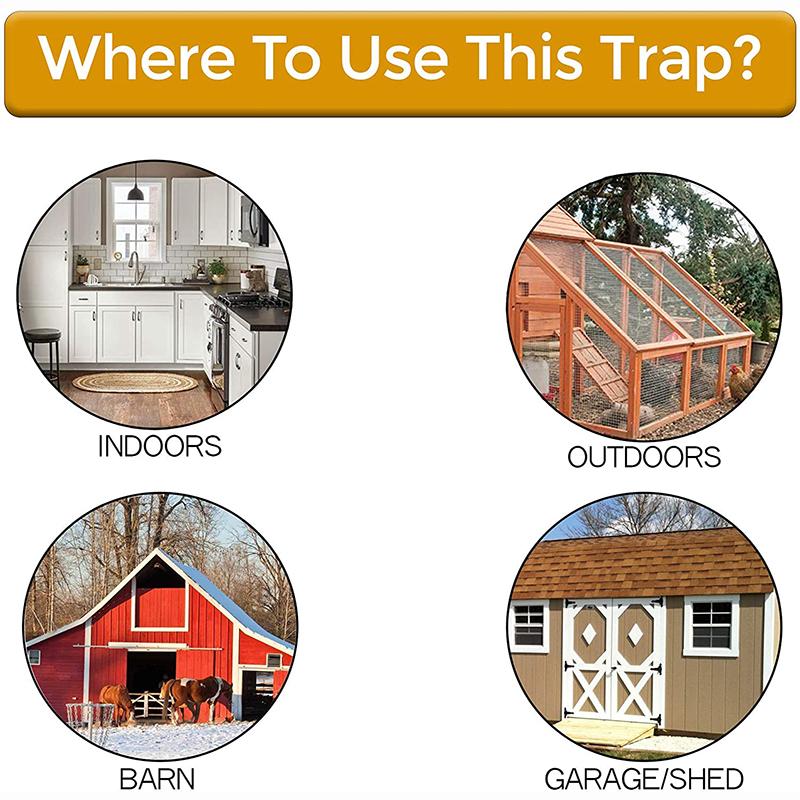 (Buy 2 Free Shipping)Flip N Slide Bucket Lid Mouse Trap